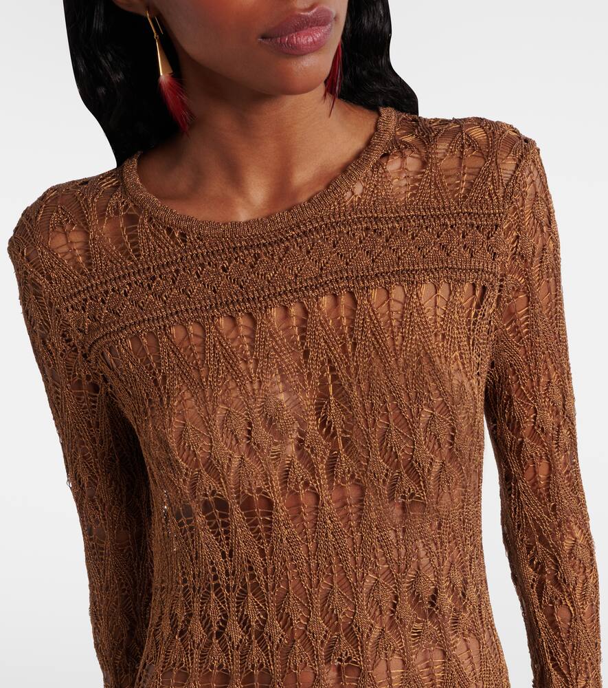 Isabel Marant Maxikleid Palomagf In Gold