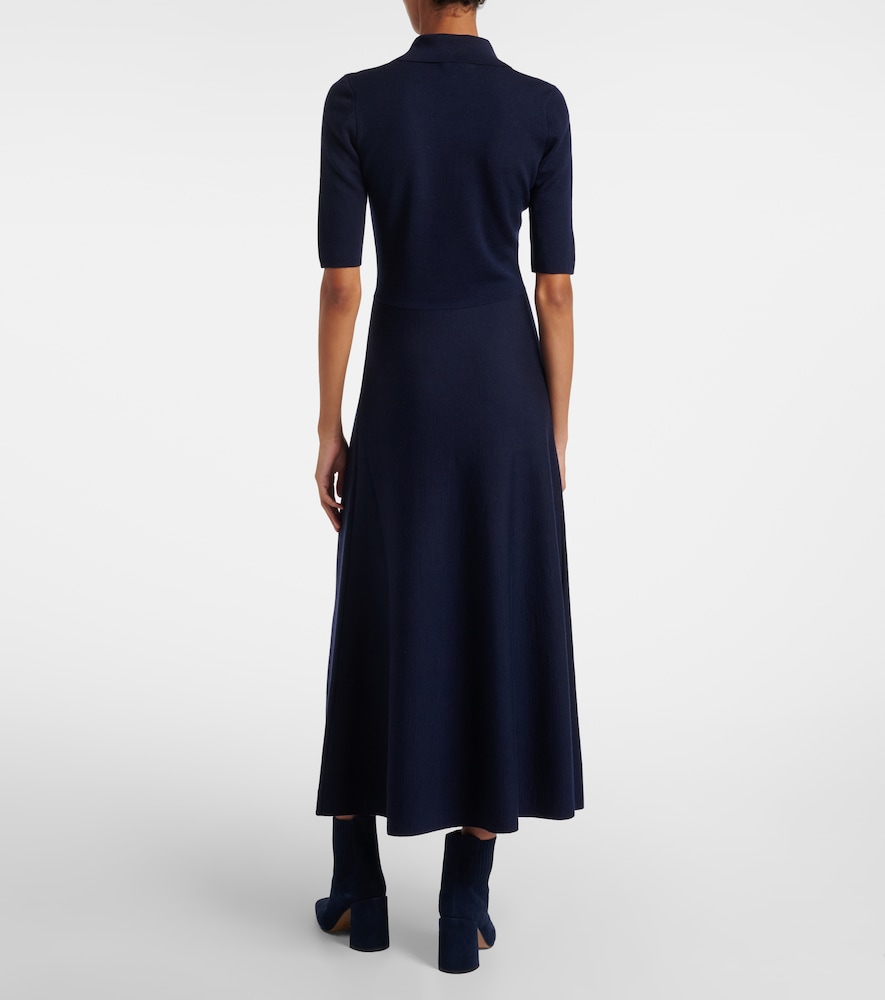  Gabriela Hearst Gabriela Hearst Maxikleid Aus Wolle, Seide Und Kaschmir 