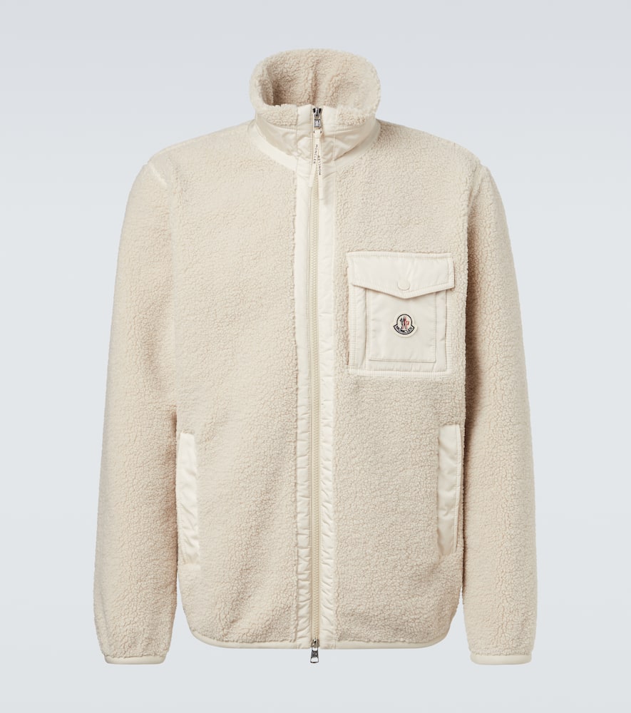 Moncler Long Sleeve Casual Jacket In Gray
