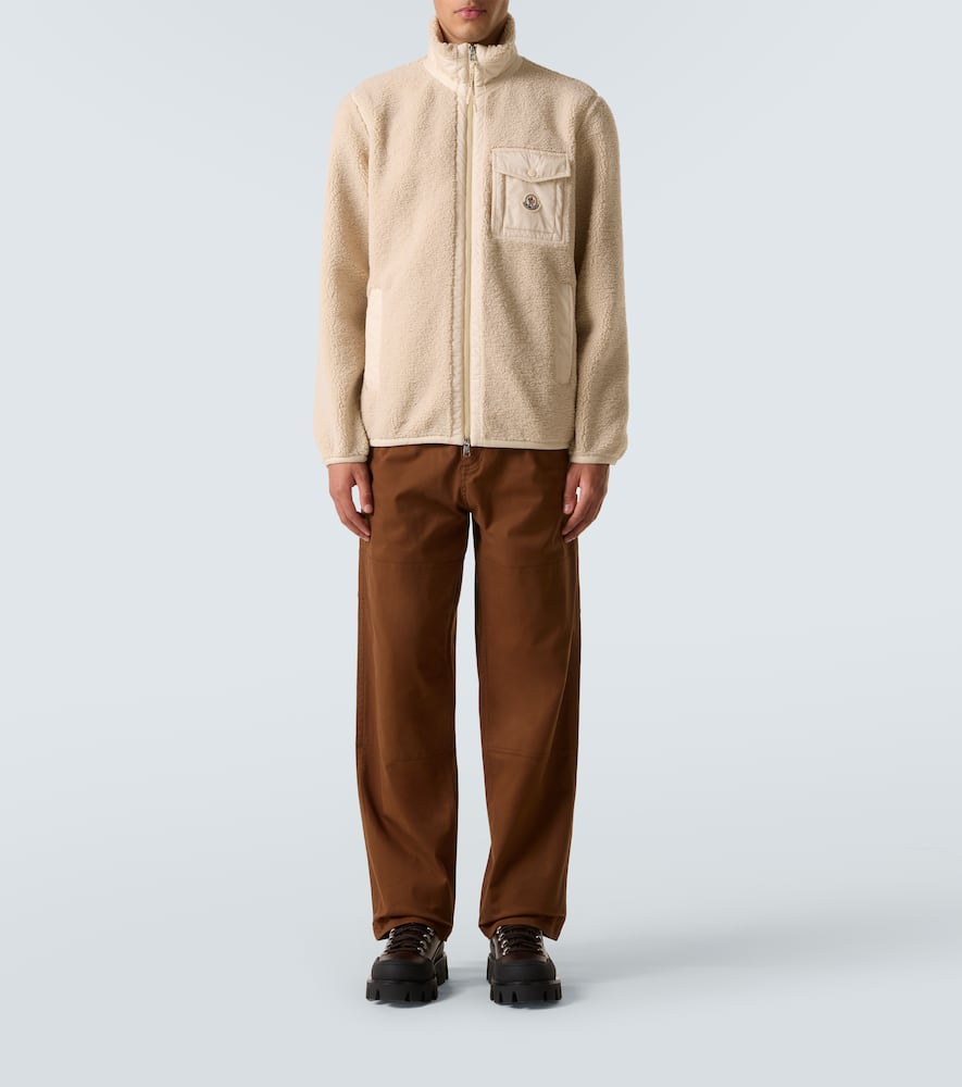Moncler Long Sleeve Casual Jacket In Gray