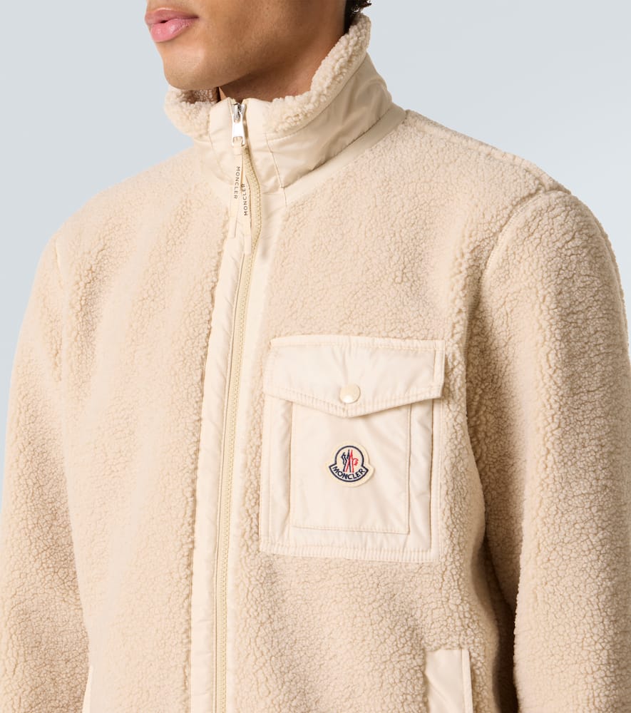 Moncler Long Sleeve Casual Jacket In Gray