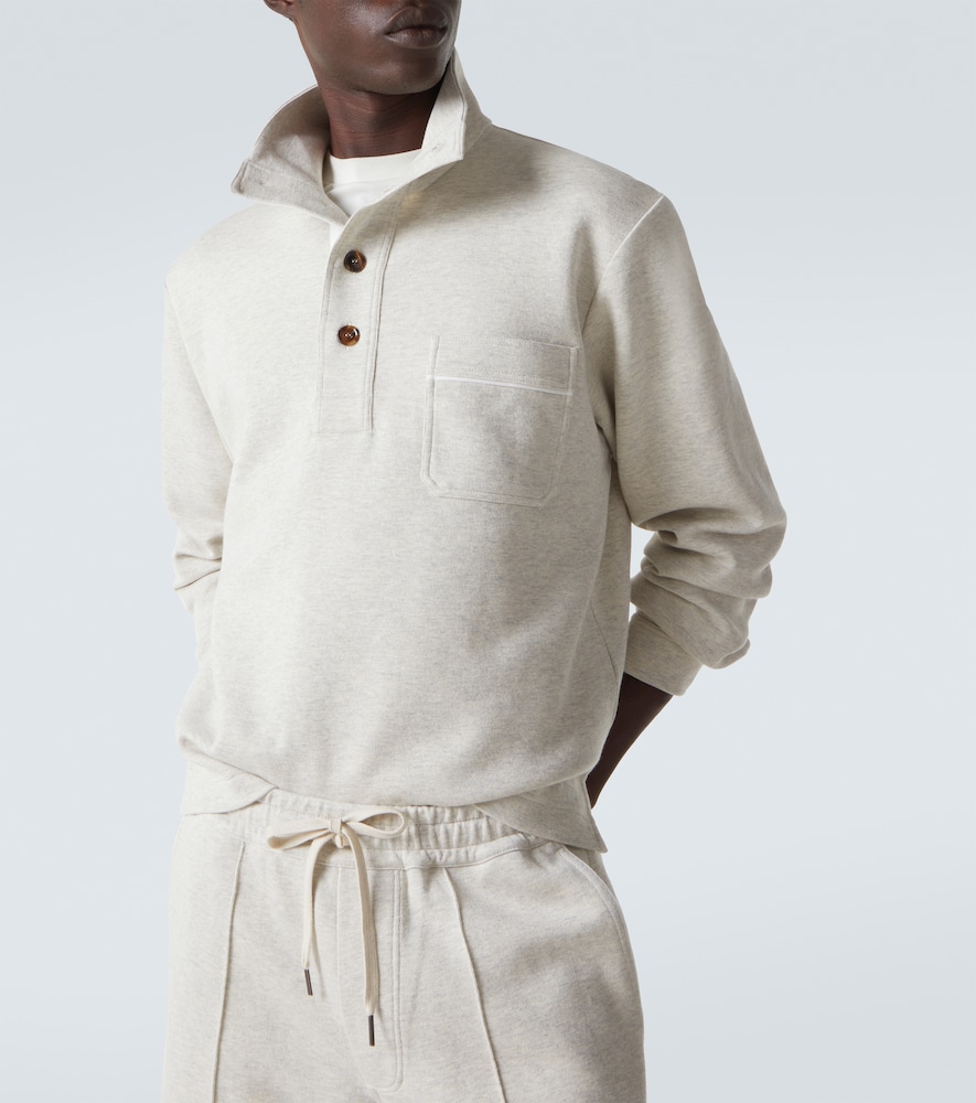  Tom Ford Tom Ford Sweatshirt Aus Baumwolle, Seide Und Kaschmir 
