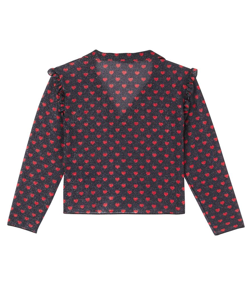 Oseree Oséree Kids Lumière Printed Shirt In Red