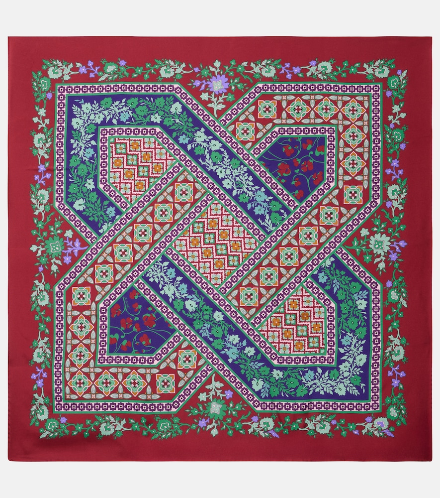 La DoubleJ Foulard imprim en soie 203 €