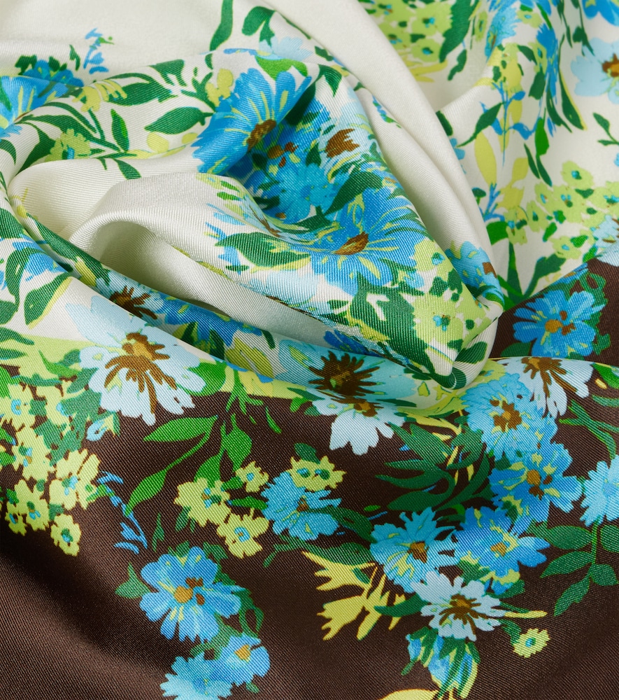  Alemais Alemais Floral Silk Scarf 