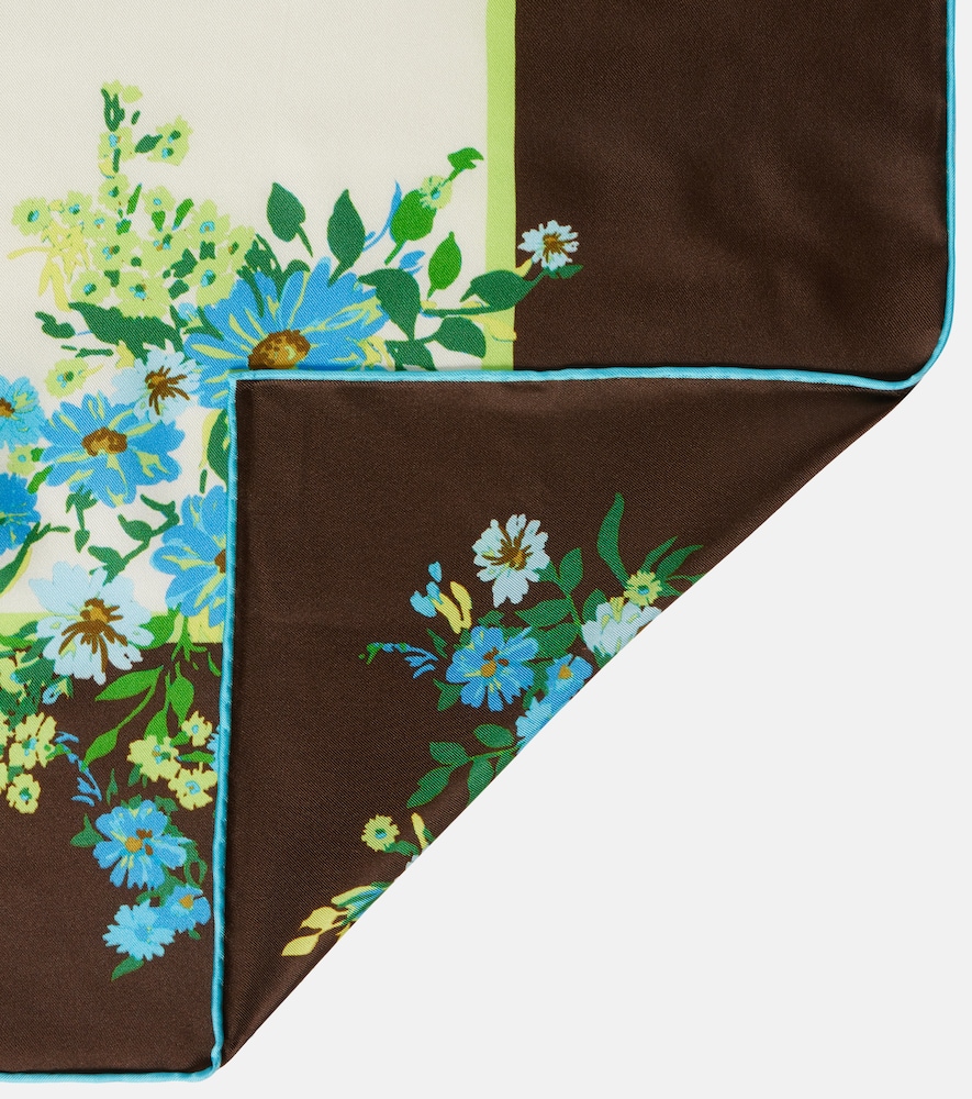  Alemais Alemais Floral Silk Scarf 