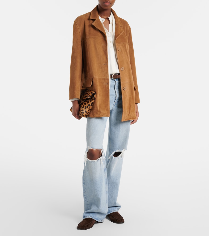  Nour Hammour Nour Hammour Jacke Voltia Aus Veloursleder 