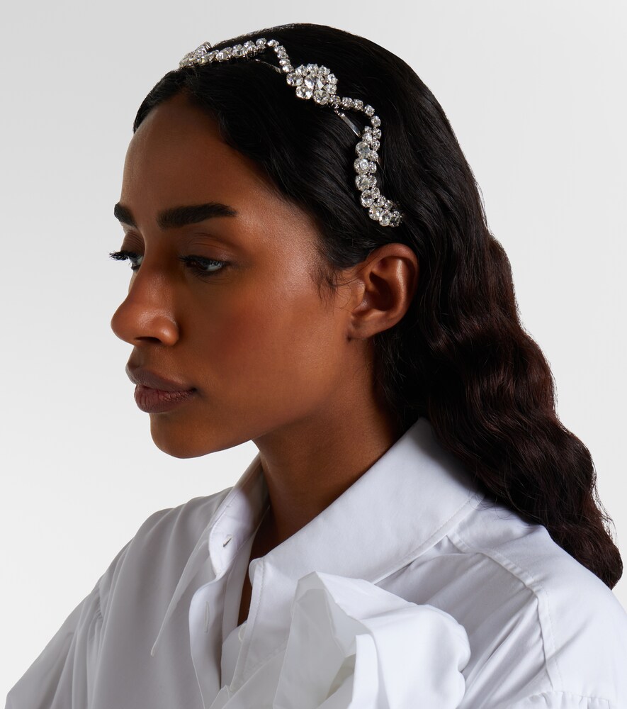  Simone Rocha Simone Rocha Haarreif Mit Kristallen 