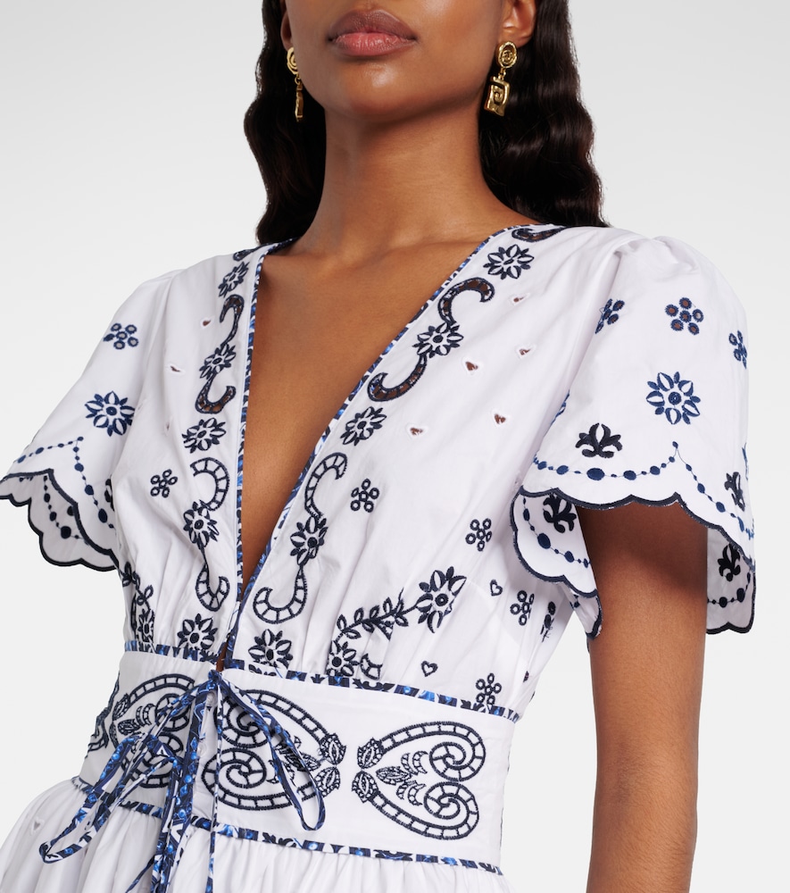  Camilla Camilla Besticktes Minikleid Aus Baumwolle 
