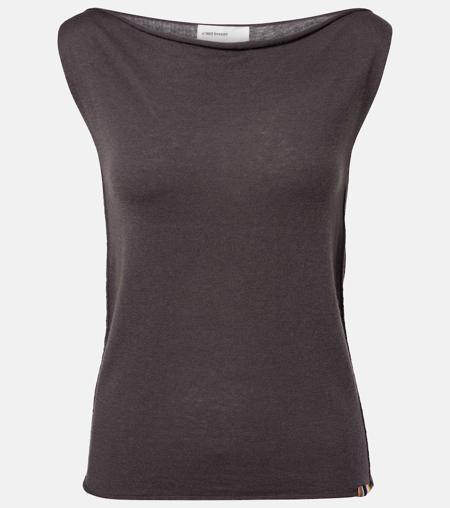 Extreme Cashmere N°469 Breeze wool and cashmere top
