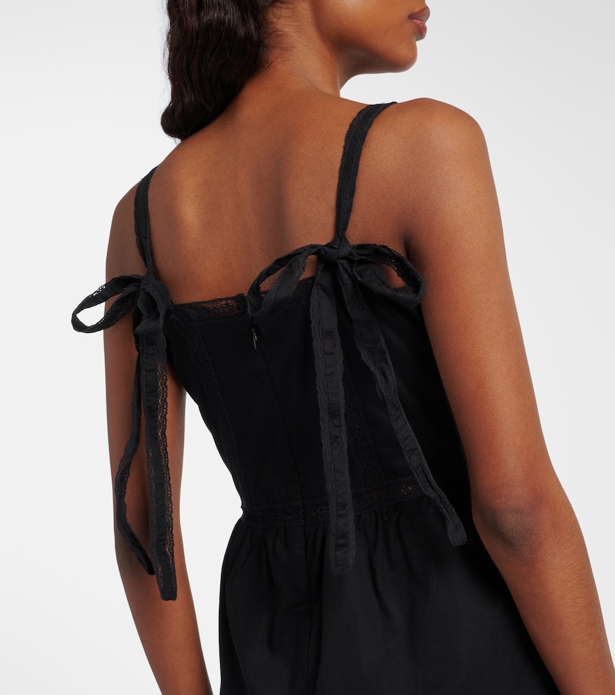  Faithfull Faithfull Playsuit Emilia Aus Baumwolle Mit Spitze 