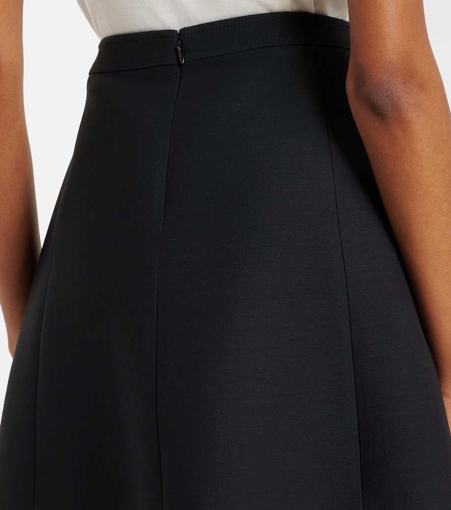  Valentino Valentino Crepe Couture Miniskirt 