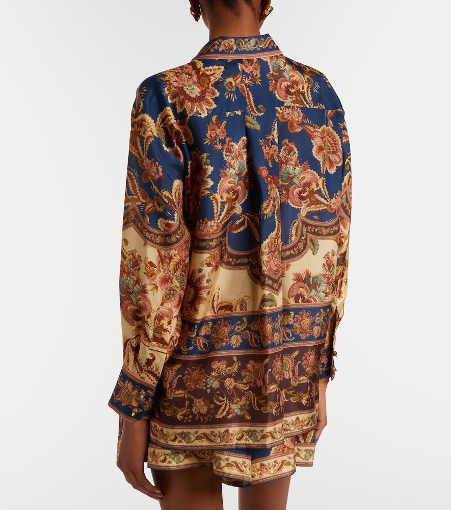  Zimmermann Zimmermann Aster Printed Silk Shirt 