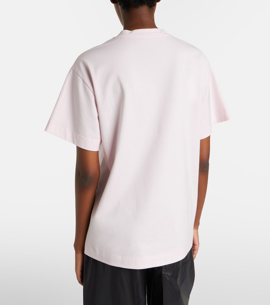 Givenchy Logo Applique Cotton T-shirt In White