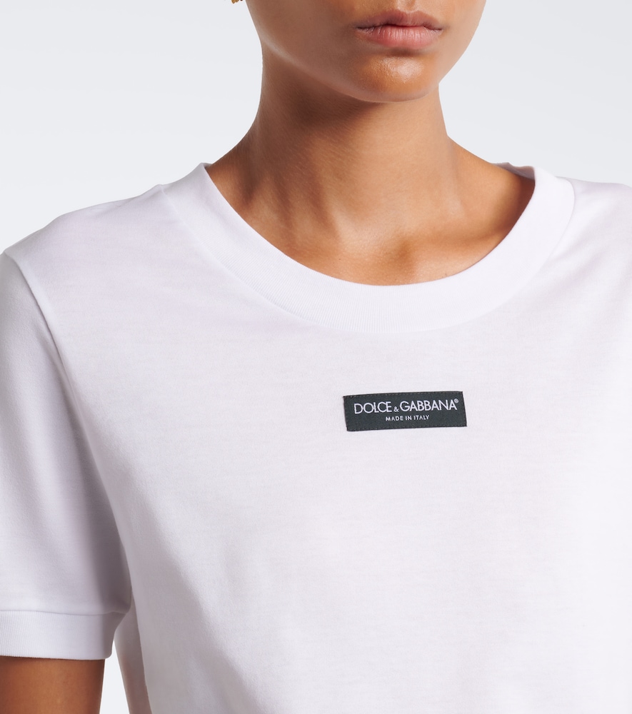 Dolce&Gabbana Logo Cotton Jersey T-Shirt