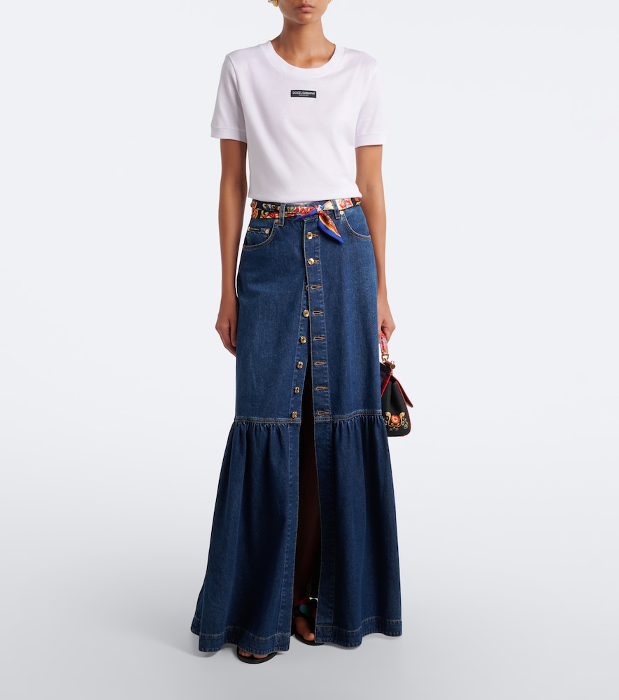 Dolce&Gabbana Logo Cotton Jersey T-Shirt