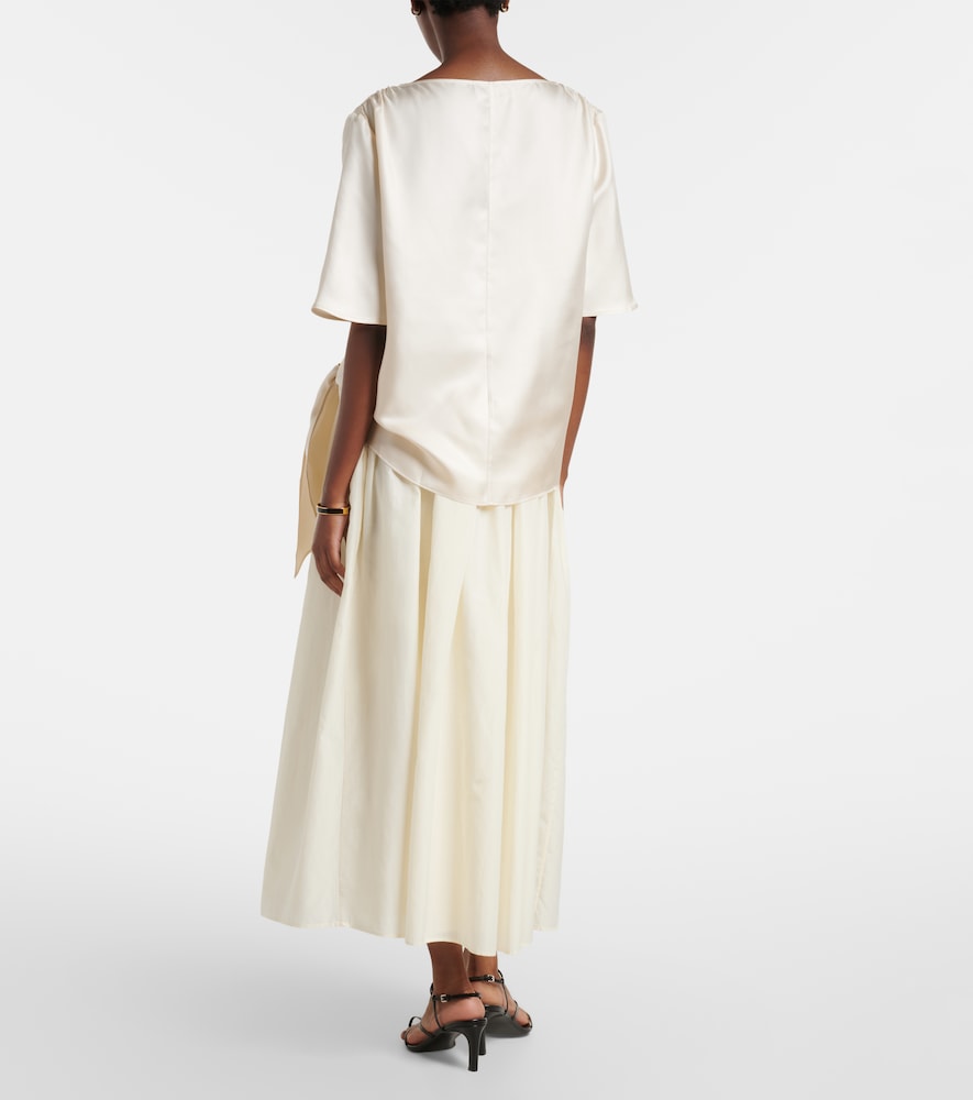 Naya Gathered Cotton And Maxi