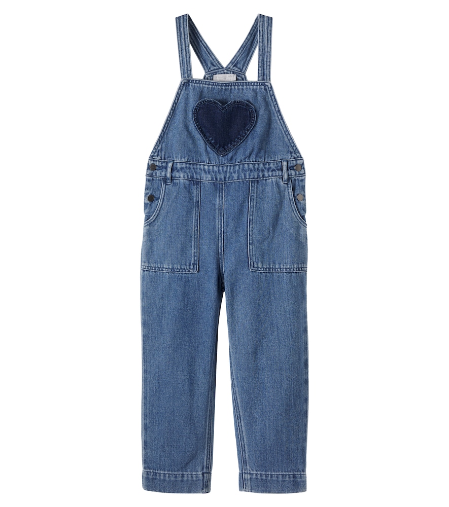 Latzhose aus Denim
