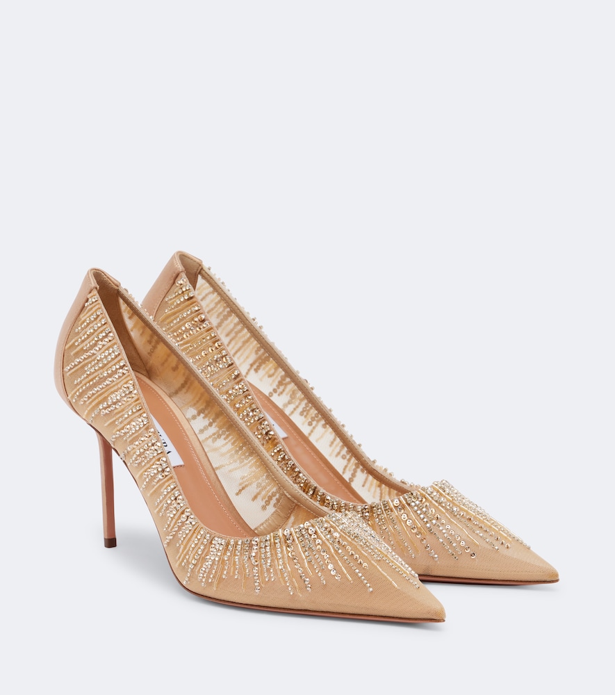 Pumps Soft Sky in tulle e raso