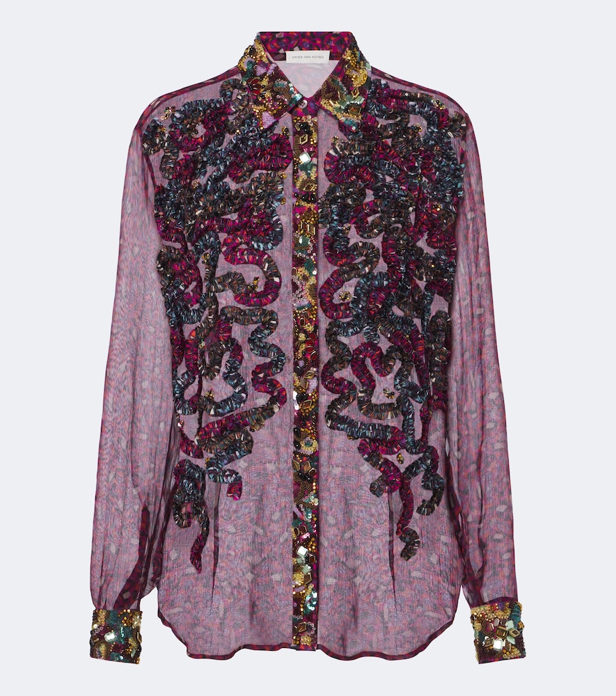 Embellished Embroidered Shirt