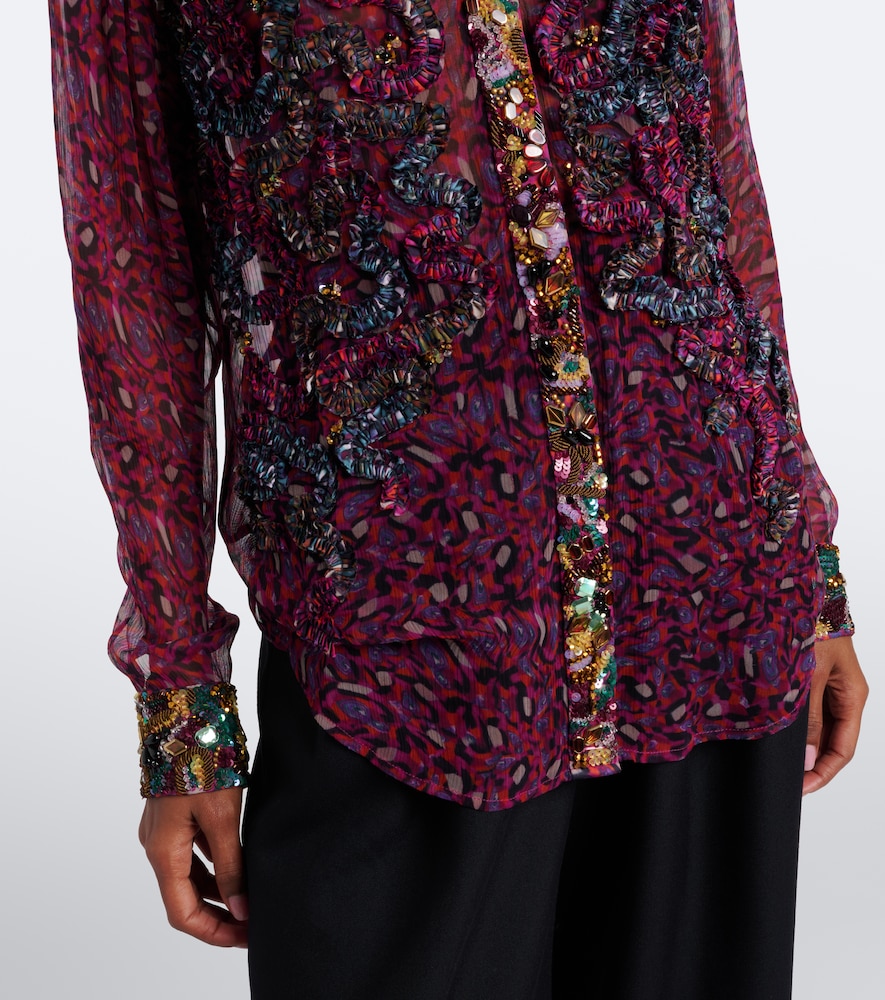 Embellished Embroidered Shirt