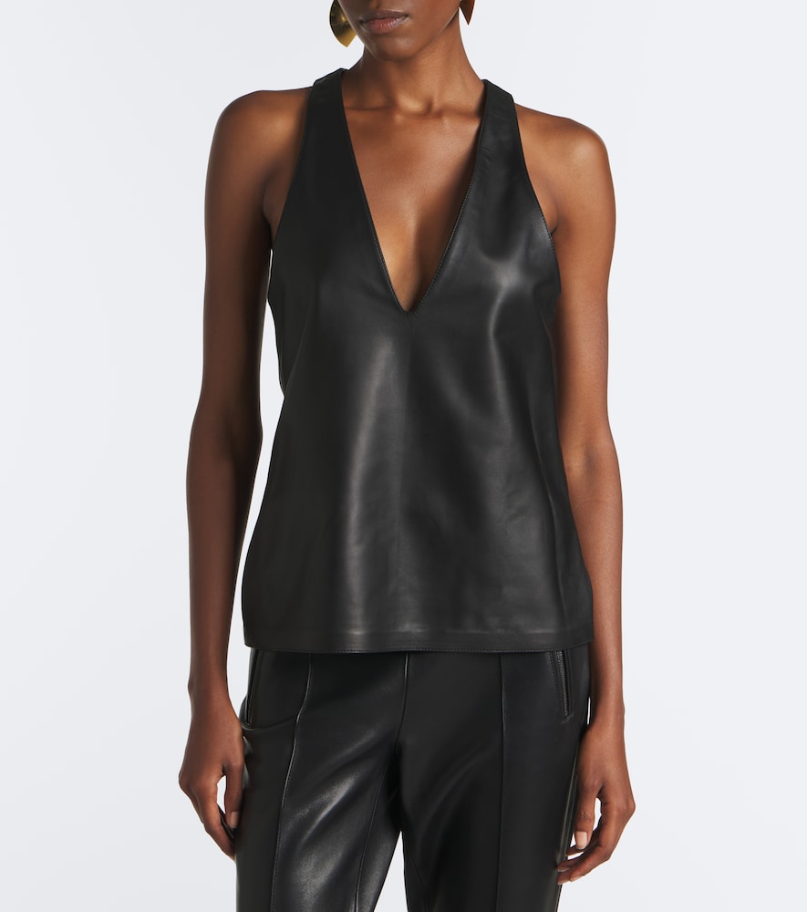 Leather Top