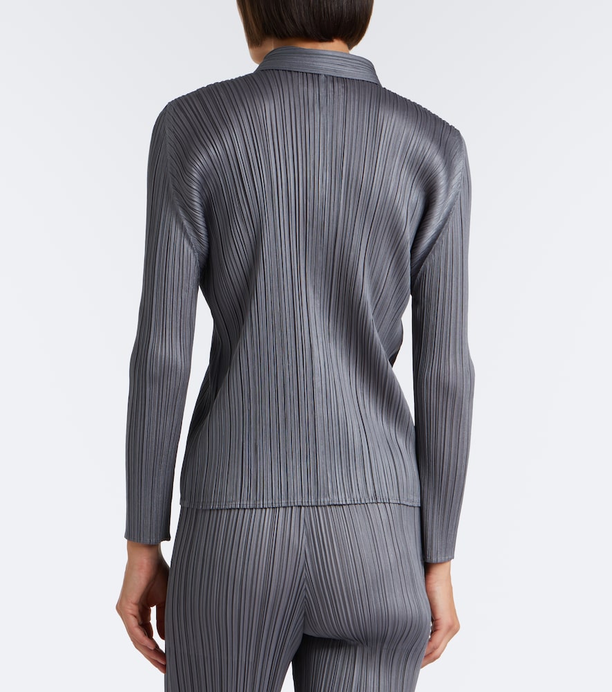 Issey Miyake Basics Pleated Shirt