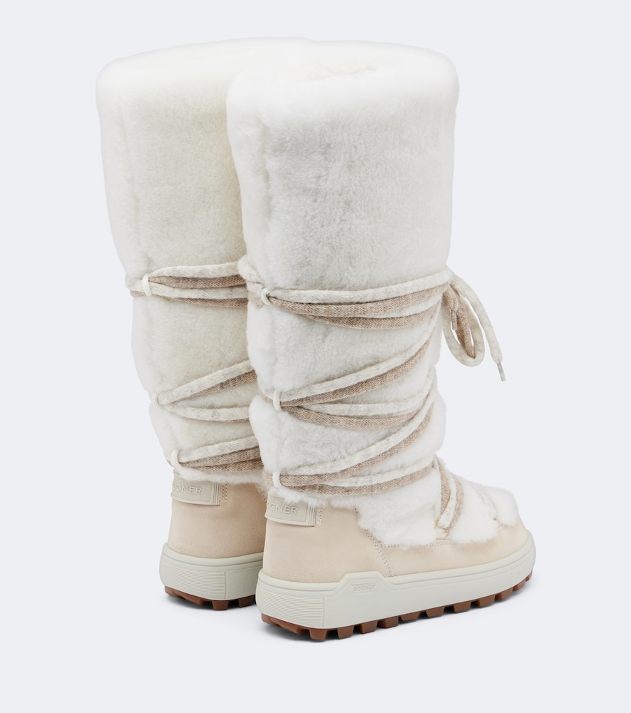 Chamonix Shearling Snow Boots