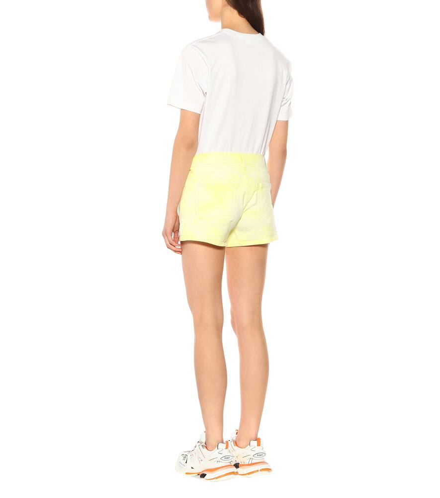 7 FOR ALL MANKIND MID-RISE DENIM SHORTS,P00371979