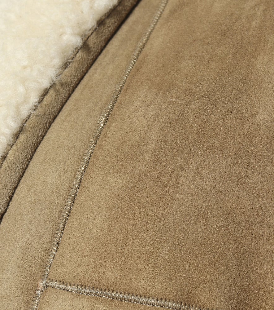 ISABEL MARANT ÉTOILE CARMAN REVERSIBLE SHEARLING COAT