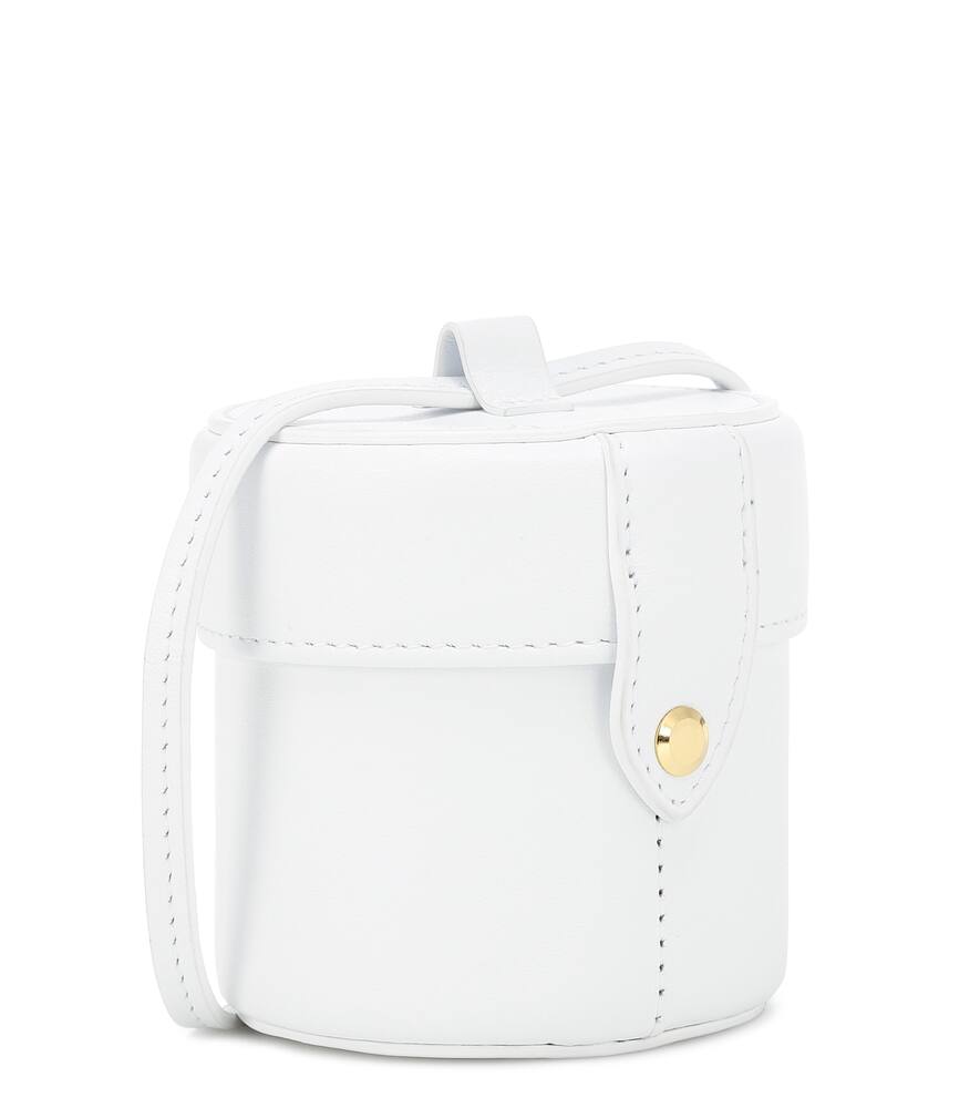 JACQUEMUS Le Vanity Mini leather bucket bag,P00440349