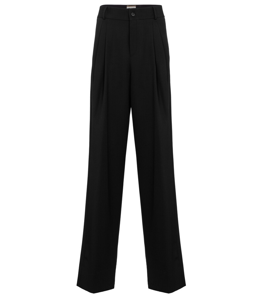 Saint Laurent Pleated Grain De Poudre 