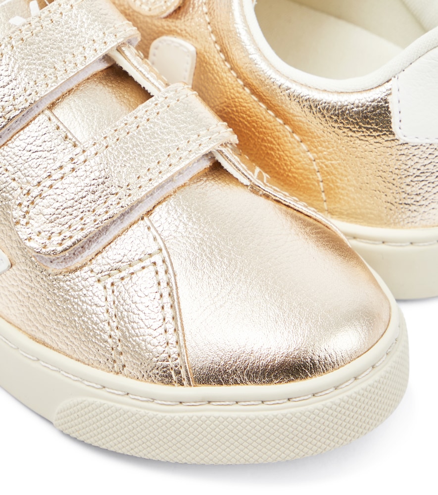  Veja Kids Veja Kids Sneakers Espalar Aus Metallic-leder 