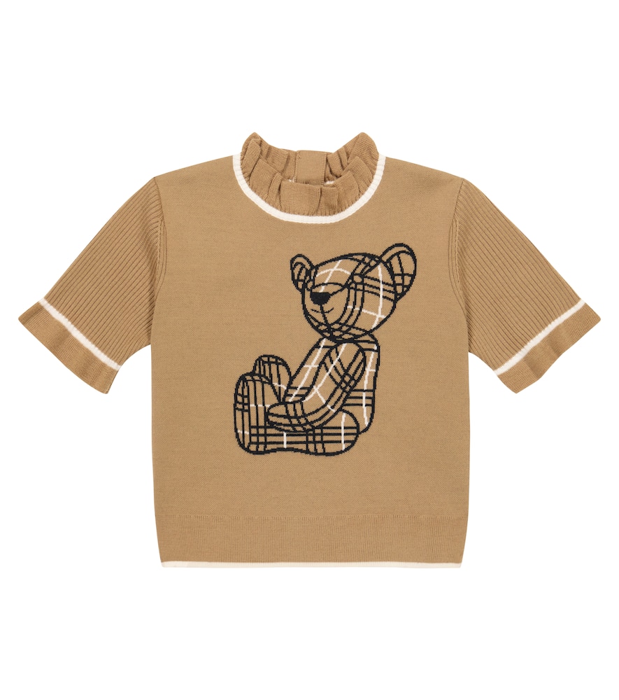 Burberry Kids Thomas Bear wool-blend sweater