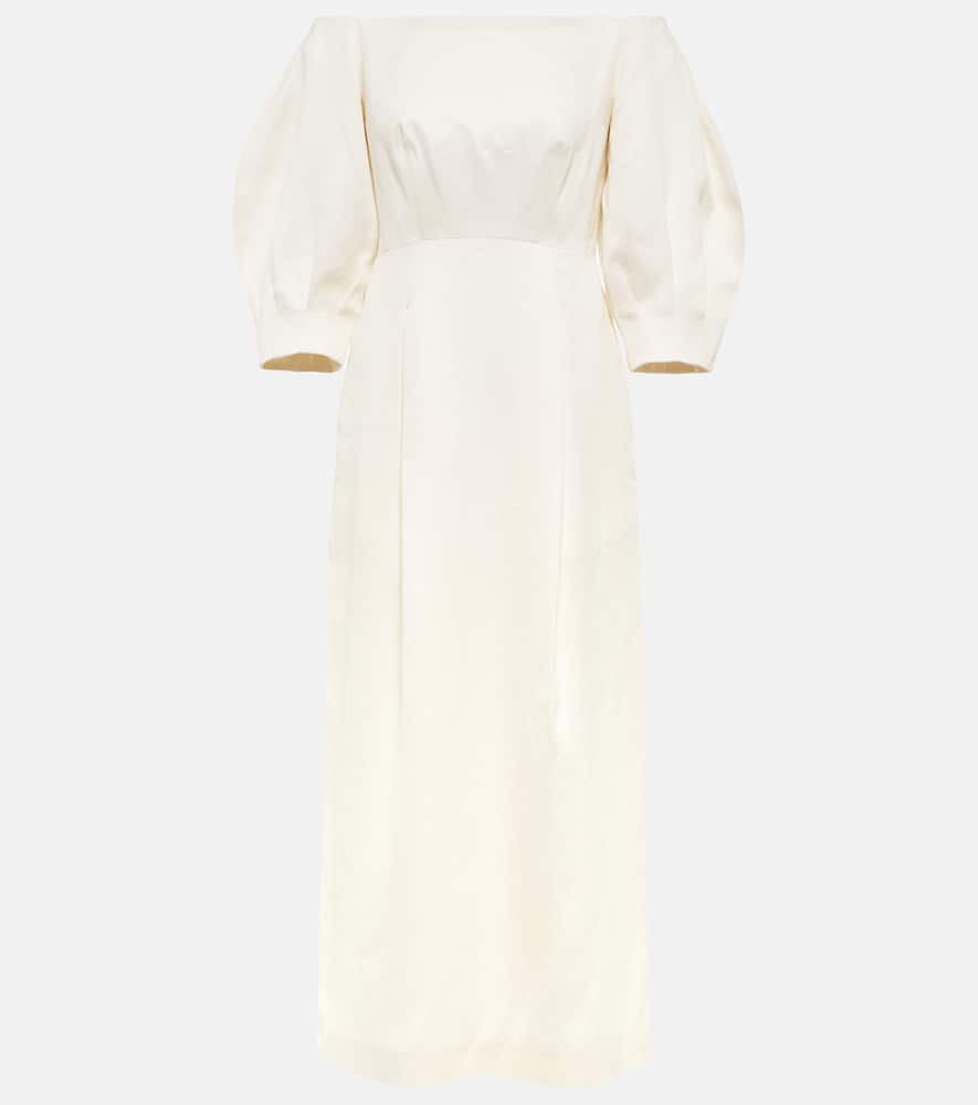 Gabriela Hearst Majano linen midi dress