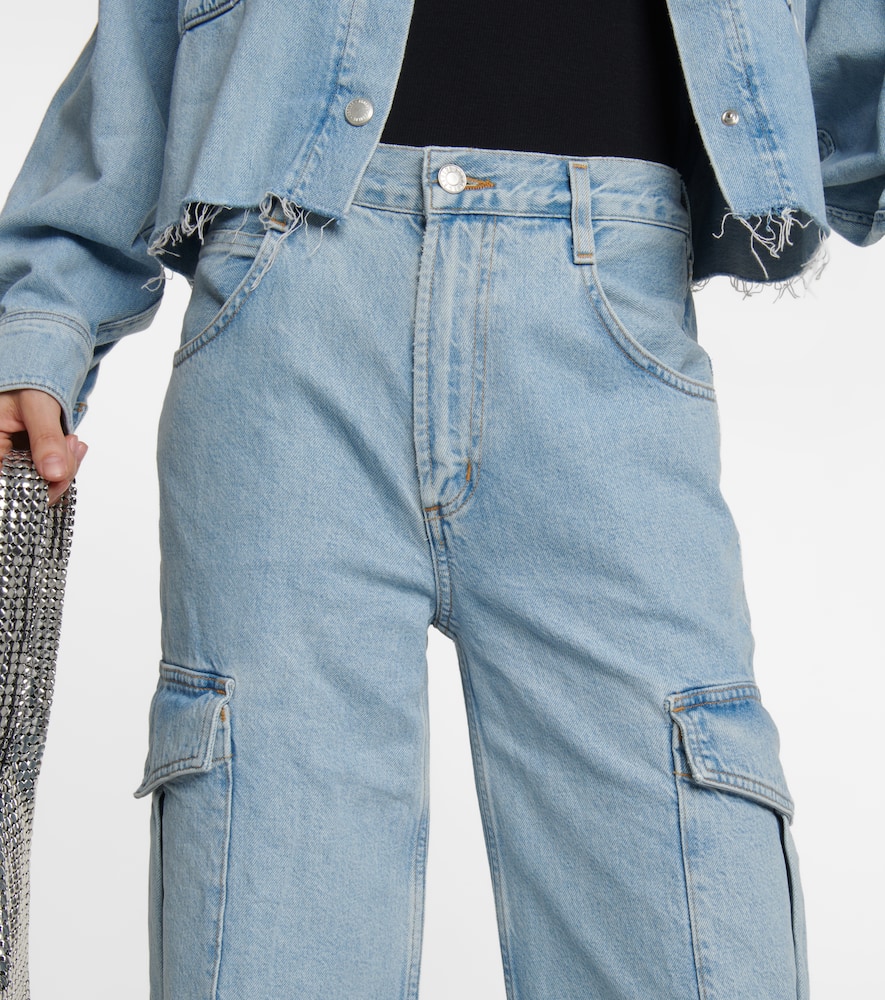 Agolde Minka Cargo Jeans In Realm
