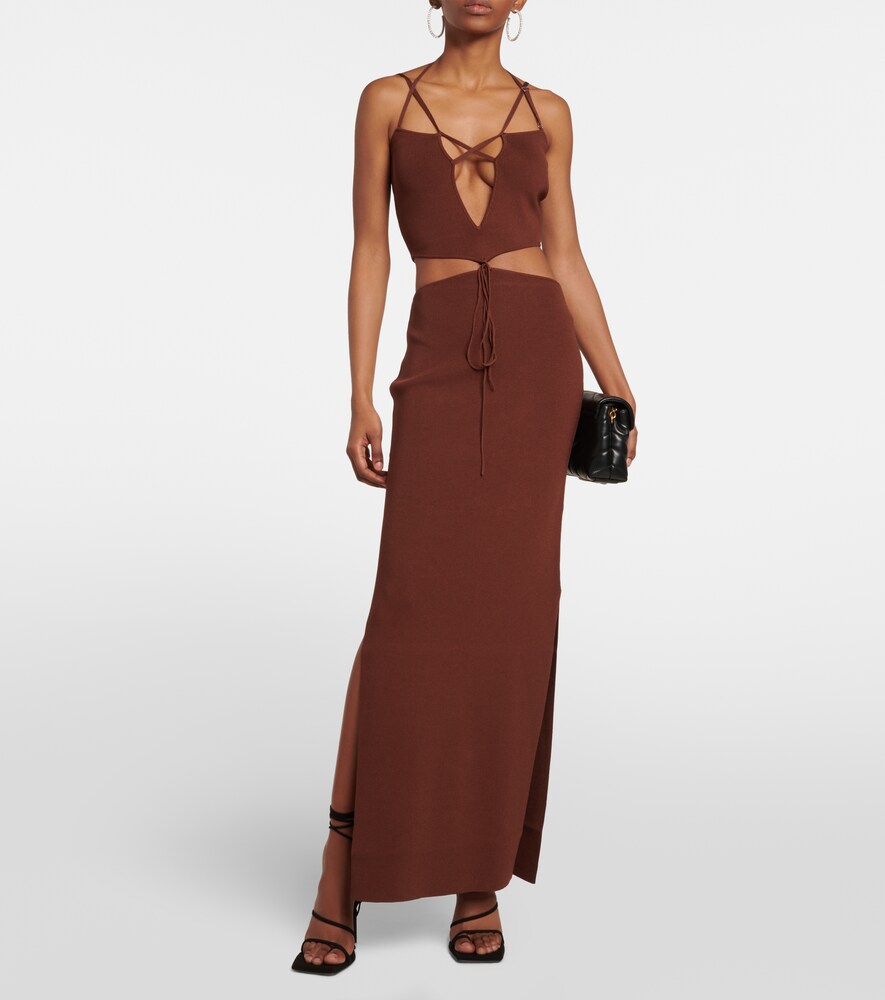  Aya Muse Aya Muse Reis Cutout Maxi Dress 
