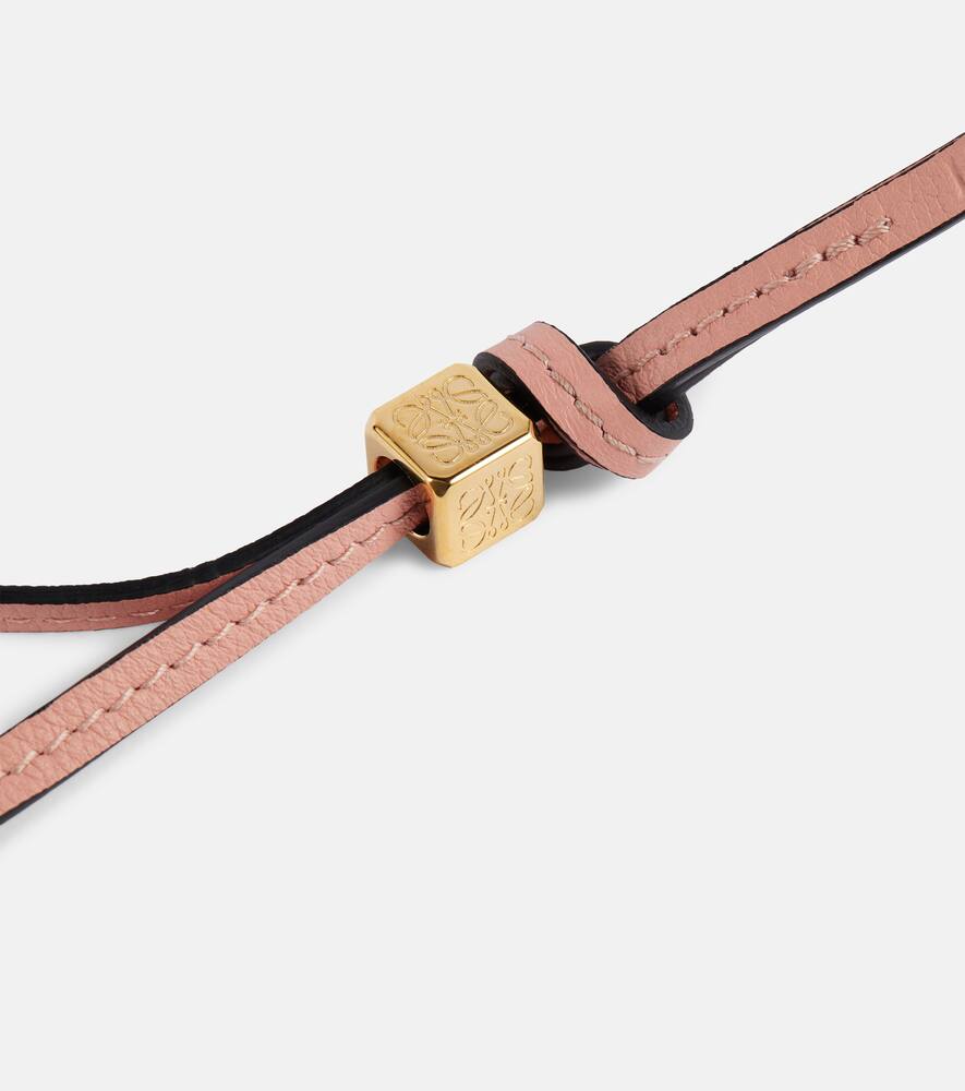 LOEWE PAULA'S IBIZA SEAHORSE LEATHER BAG CHARM