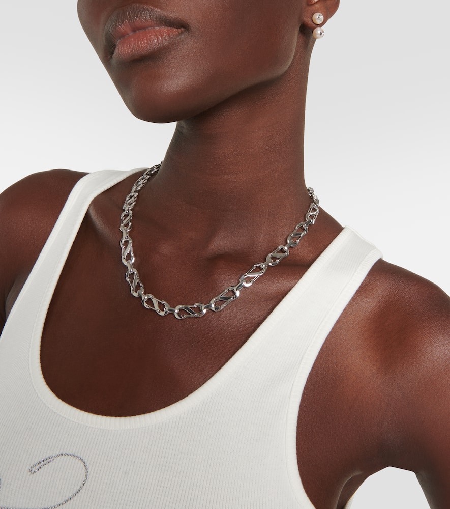 Eéra Eéra Romy Sterling Silver Chain Necklace In Silver