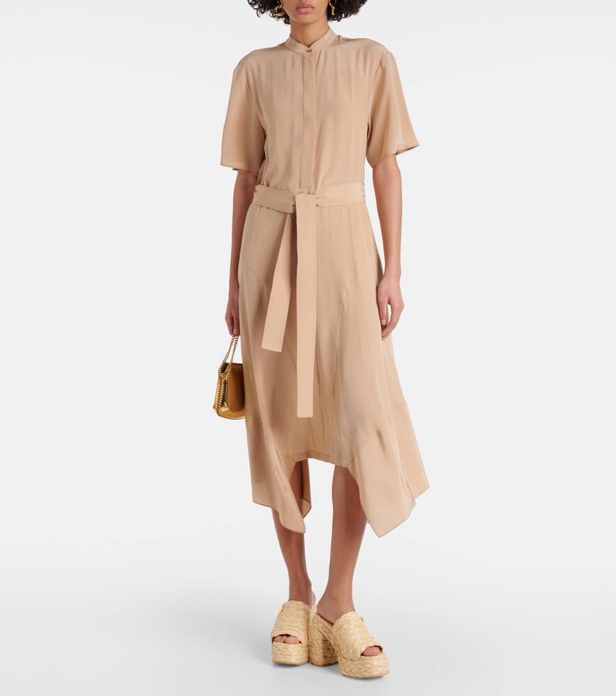 Stella Mccartney Beige Skyla Heeled Sandals In Beige