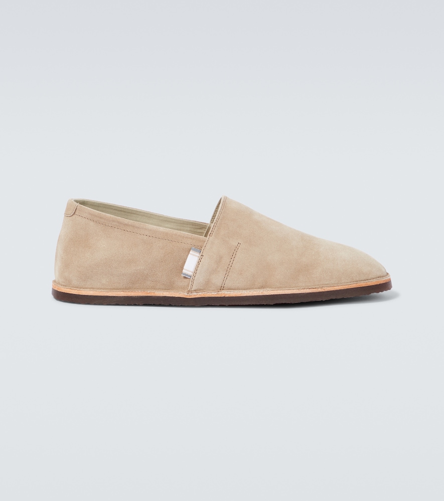  Brunello Cucinelli Brunello Cucinelli Slip-ons Aus Veloursleder 