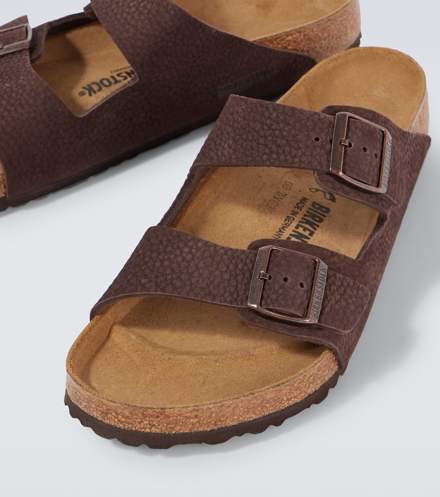 Birkenstock Arizona Leather Sandals In Brown