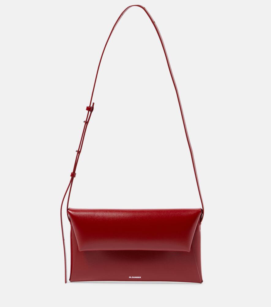 Jil Sander Folded Small leather crossbody bag