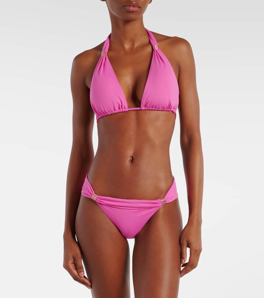 Melissa Odabash Grenada Bikini Top In Pink