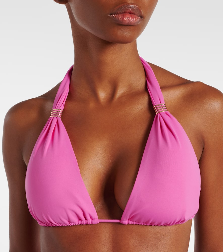 Melissa Odabash Grenada Bikini Top In Pink