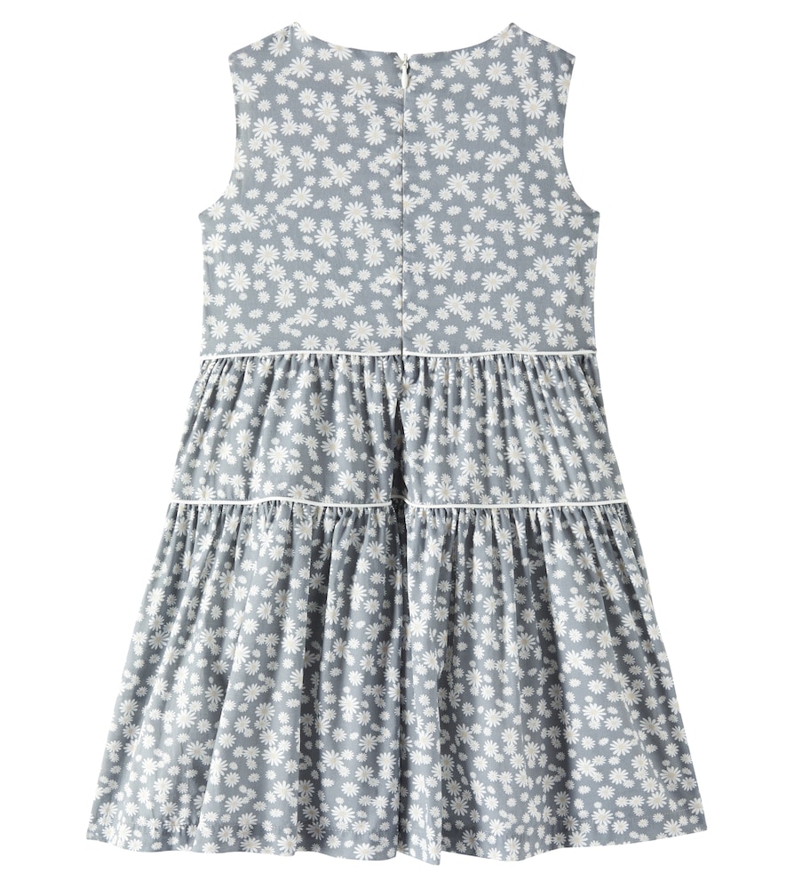  Il Gufo Il Gufo Bedrucktes Kleid Aus Baumwolle 