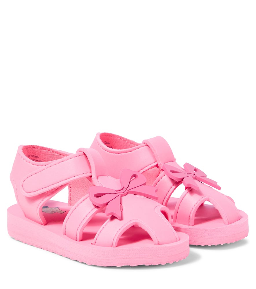 Konges Slojd Sable Faux Leather Sandals In Pink