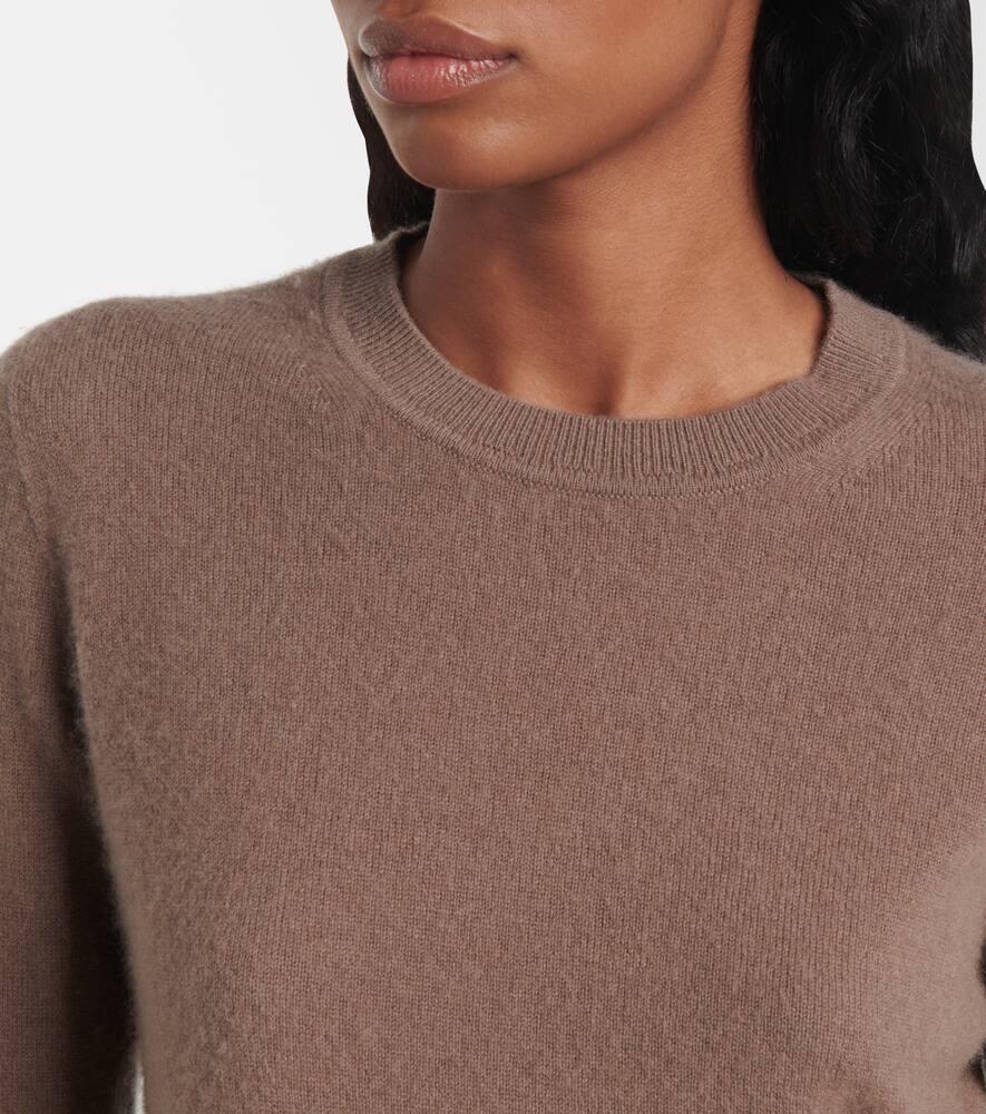 Joseph Womens Escargot Cashair Round-neck Cashmere Jumper In Brown