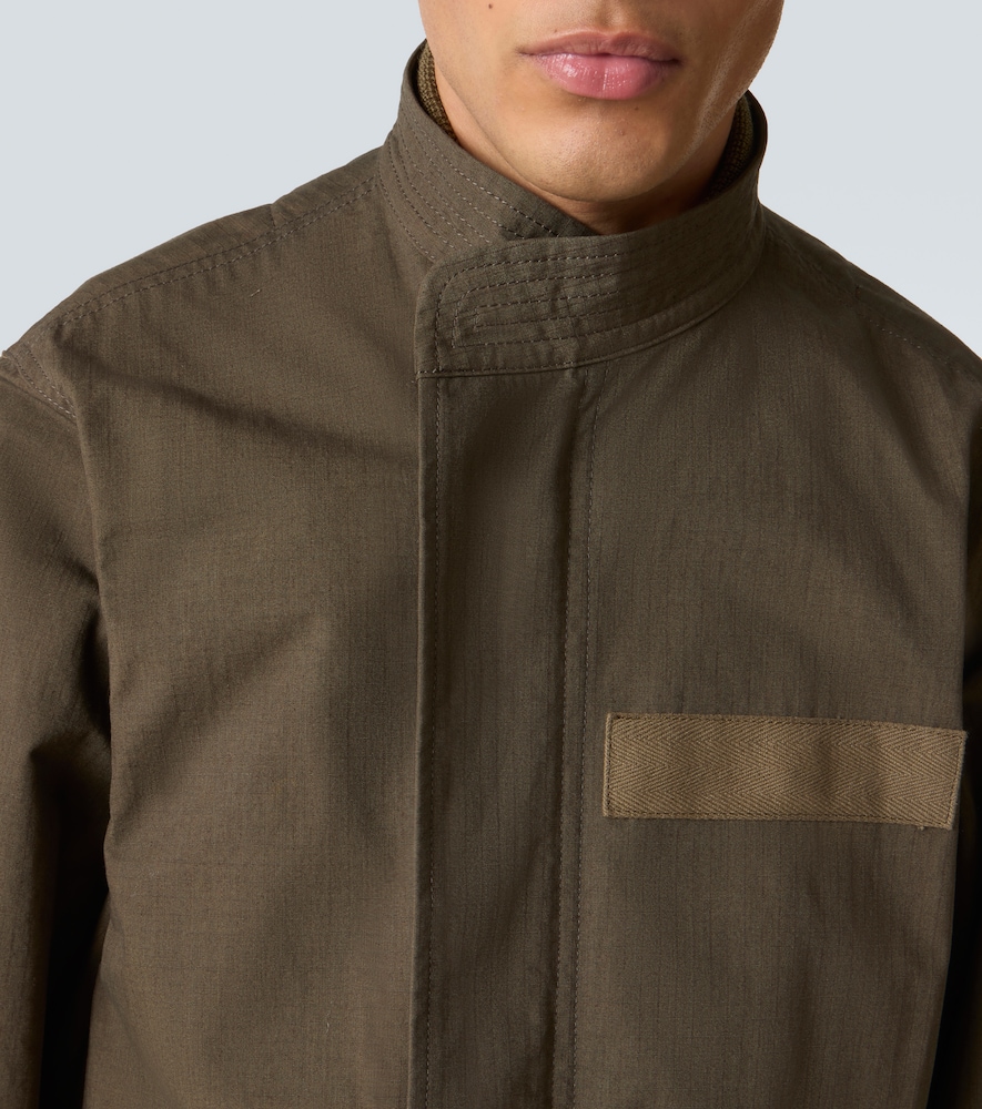  Sacai Sacai Parka Aus Einem Baumwollgemisch 