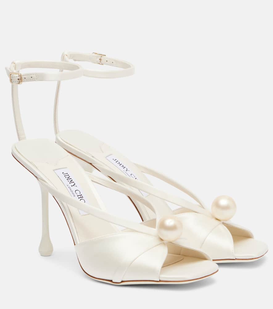 Siva 95 embellished satin sandals